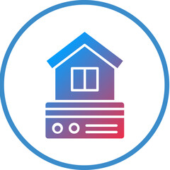 Vector Design House Payment Icon Style