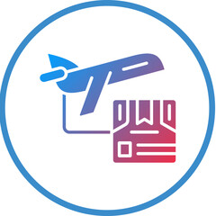 Vector Design Air Shipping Icon Style