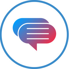 Vector Design Messages Icon Style