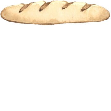 recommend clip art: Watercolor bakery transparent background.