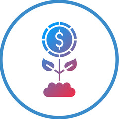 Vector Design Investment Icon Style