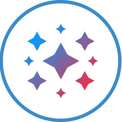 Vector Design Sparkles Icon Style