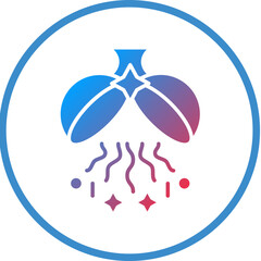 Vector Design Confetti Ball Icon Style