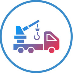 Vector Design Crane Icon Style