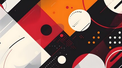 Obraz premium abstract background with circles