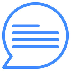chat box, comment, dialogue, communication, chat Icon