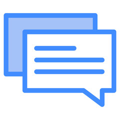 Fototapeta premium talk, comment, dialogue, communication, chat box Icon