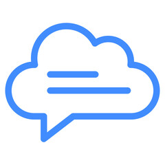 talk, comment, dialogue, communication, chat box Icon