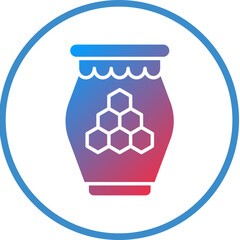 Vector Design Honey Icon Style