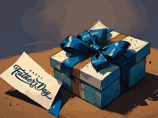 Vector Father's Day gift