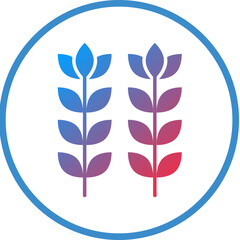 Vector Design Wheat Icon Style
