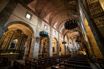 Fototapeta premium The city of Alghero in the north-west coast of Sardinia, Italy.