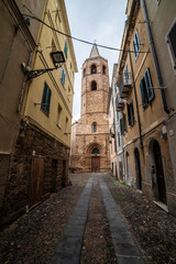 The city of Alghero in the north-west coast of Sardinia, Italy.