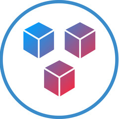 Vector Design Cube Icon Style