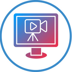 Vector Design Streaming Icon Style