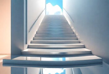 Fototapeta premium stairs to the sky