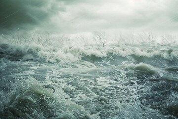 Fototapeta premium flood, natural disaster