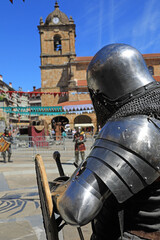 Naklejka premium armadura medieval yelmo casco de caballero 4M0A9198-as24