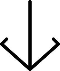 down arrow icon 