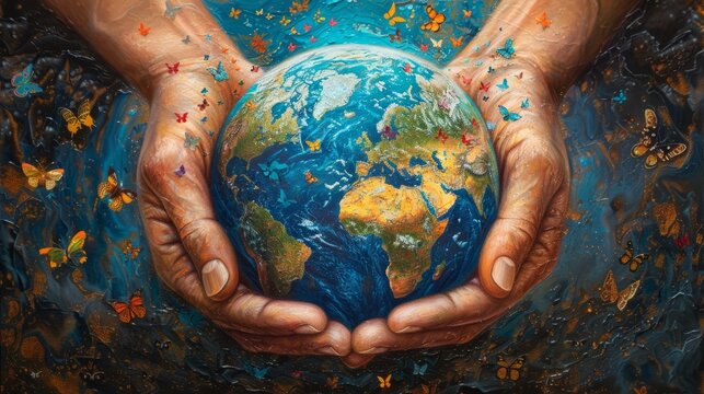 Take care of the Earth, our home.