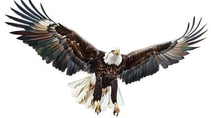 Obraz premium american bald eagle ,generative ai