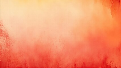 Maroon and orange background with texture and distressed vintage grunge and watercolor