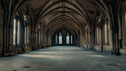 ゴシック建築の大ホール