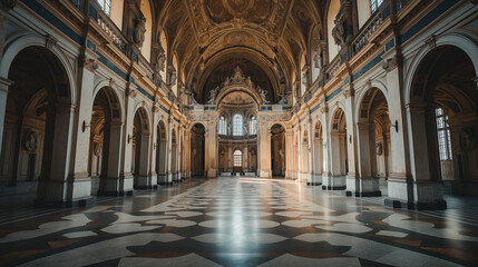 Fototapeta premium ルネサンス建築の大ホール