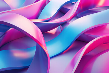 3d abstract background with modern colours and modern shapes