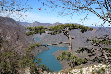 Obraz premium view of the river