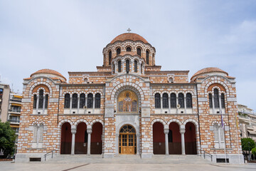 Obraz premium Cathédrale Saint-Nicolas à Volos, Pélion, Grèce