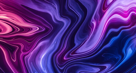 Dynamic Swirls of Vivid Acrylic Liquid Paint Textures: Bold Hues and Emotional Abstract an artwork created with generative AI tools