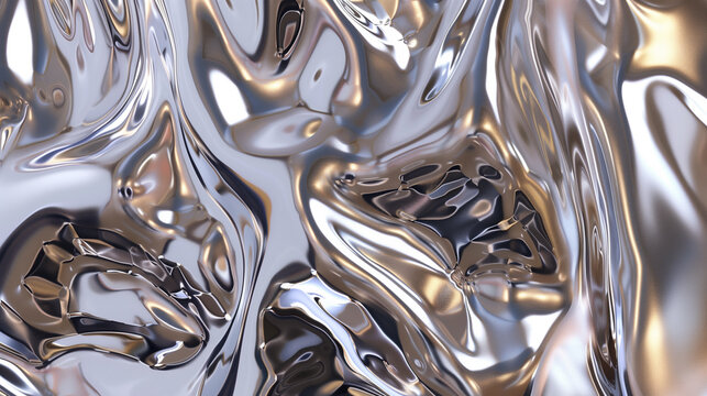 Vibrant, high-quality chrome textures