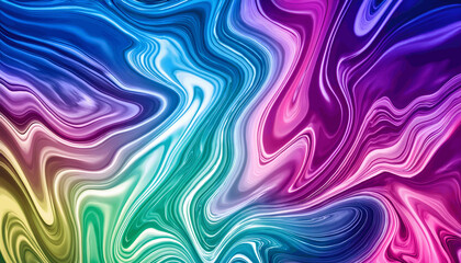 Dynamic Swirls of Vivid Acrylic Liquid Paint Textures: Bold Hues and Emotional Abstract an artwork created with generative AI tools