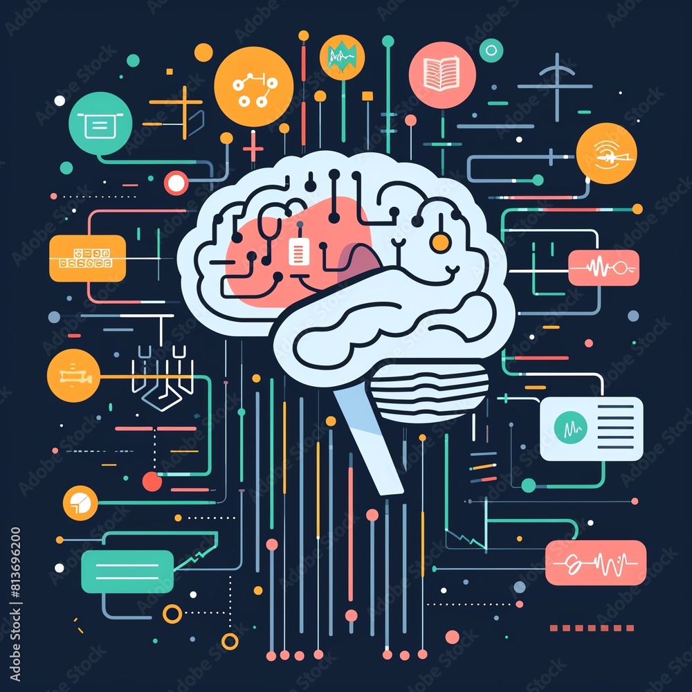 Poster machine learning showing diagnostic tools