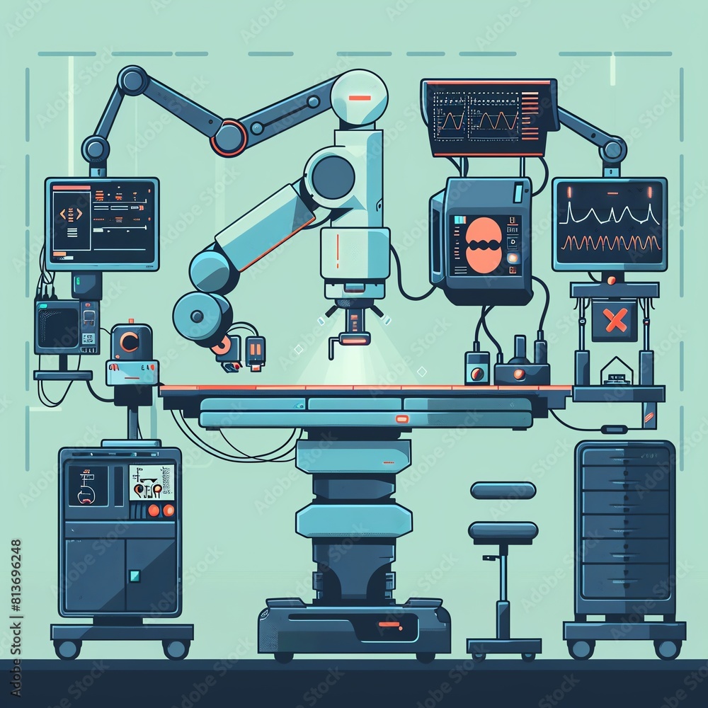 Poster reinforcement learning with surgical robotics