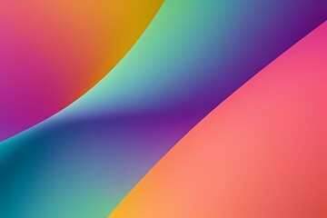 Obraz premium Modern vibrant grading geometric abstract colorful trendy background