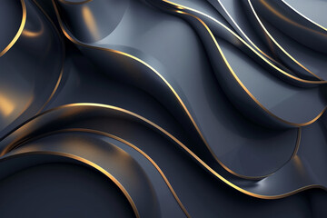 Fototapeta premium 3d abstract background with modern colours and modern shapes
