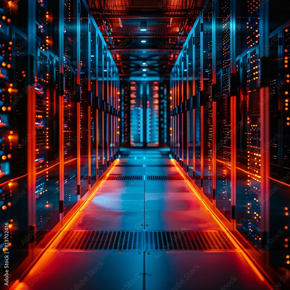 Poster data centers: strengthening data capabilities with advanced infrastructure.