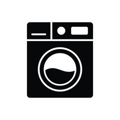 washing machine icon vector design template simple and clean