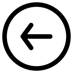 Left Icon in Line Style