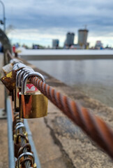 Fototapeta premium detail of the pier