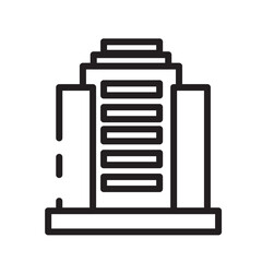 Architecture Buildings Empire Line Icon