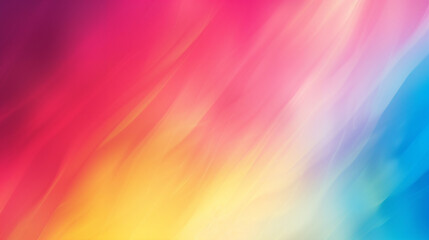 Fototapeta premium Vibrant Gradient Abstract Background with Warm and Cool Colors, Copy Space