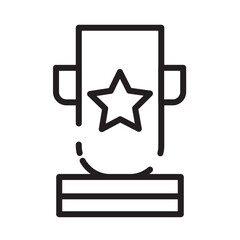 Award Business Marketing Line Icon
