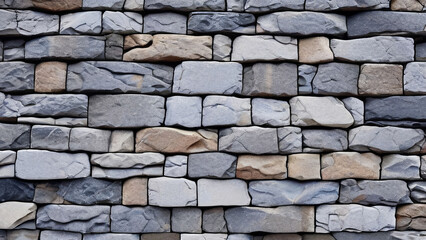 Obraz premium pattern background polygonal masonry stone