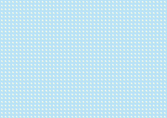 かわいいダブルドットパターンーパステルブルー