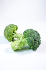 Fresh Broccoli isolated on white background