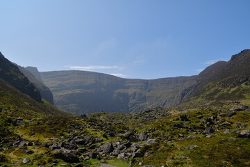 Comeragh mountain, Coumshingaun Lough, Kilclooney, County Waterford, Ireland