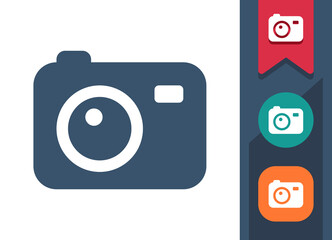 Camera Icon. Digital Camera, Photo, Photography
